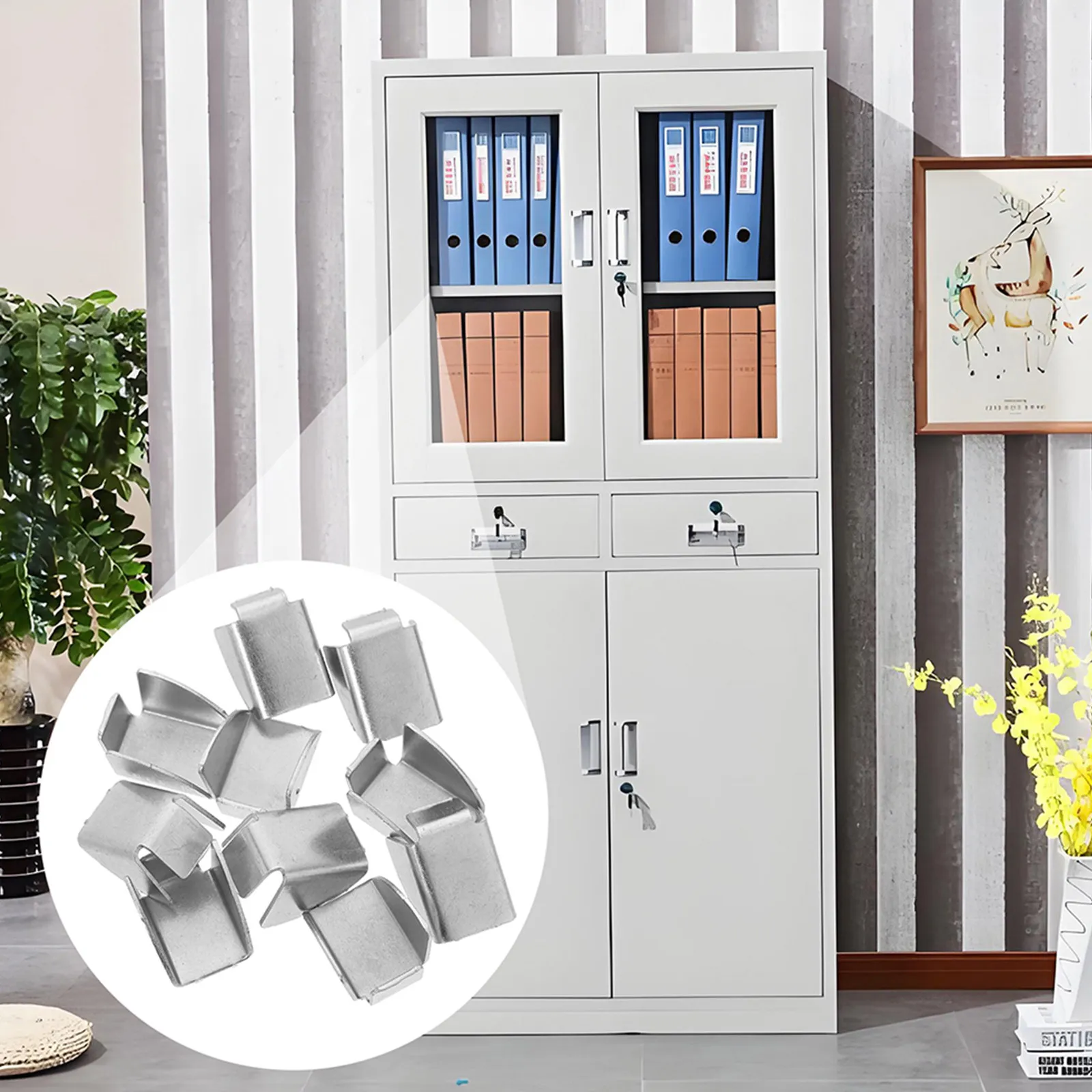 30Pcs Metal Shelf Support Pegs Clips Shelf Brackets Cabinet Clips Iron Rack Holders for Bookcase Wardrobe Shelving Hardware
30Pcs Metal Shelf Support Pegs Clips Shelf Brackets Cabinet Clips Iron Rack Holders for Bookcase Wardrobe Shelving Hardware