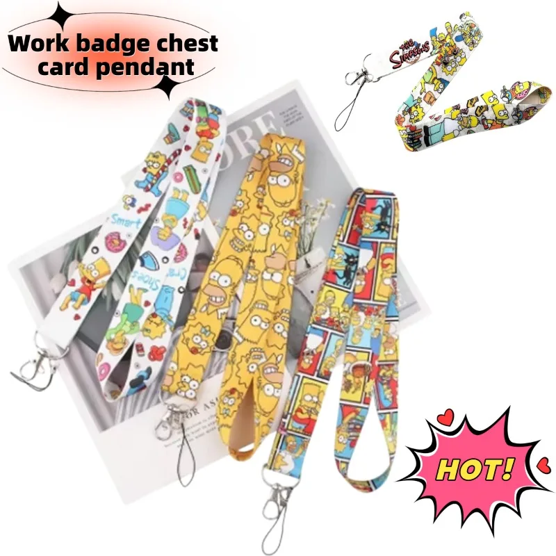 Wholesale New Cartoon Simpsons Family Anime Creative High Beauty Cute Mobile Phone Hanging Rope Chest Card Keychain Long Rope
Wholesale New Cartoon Simpsons Family Anime Creative High Beauty Cute Mobile Phone Hanging Rope Chest Card Keychain Long Rope