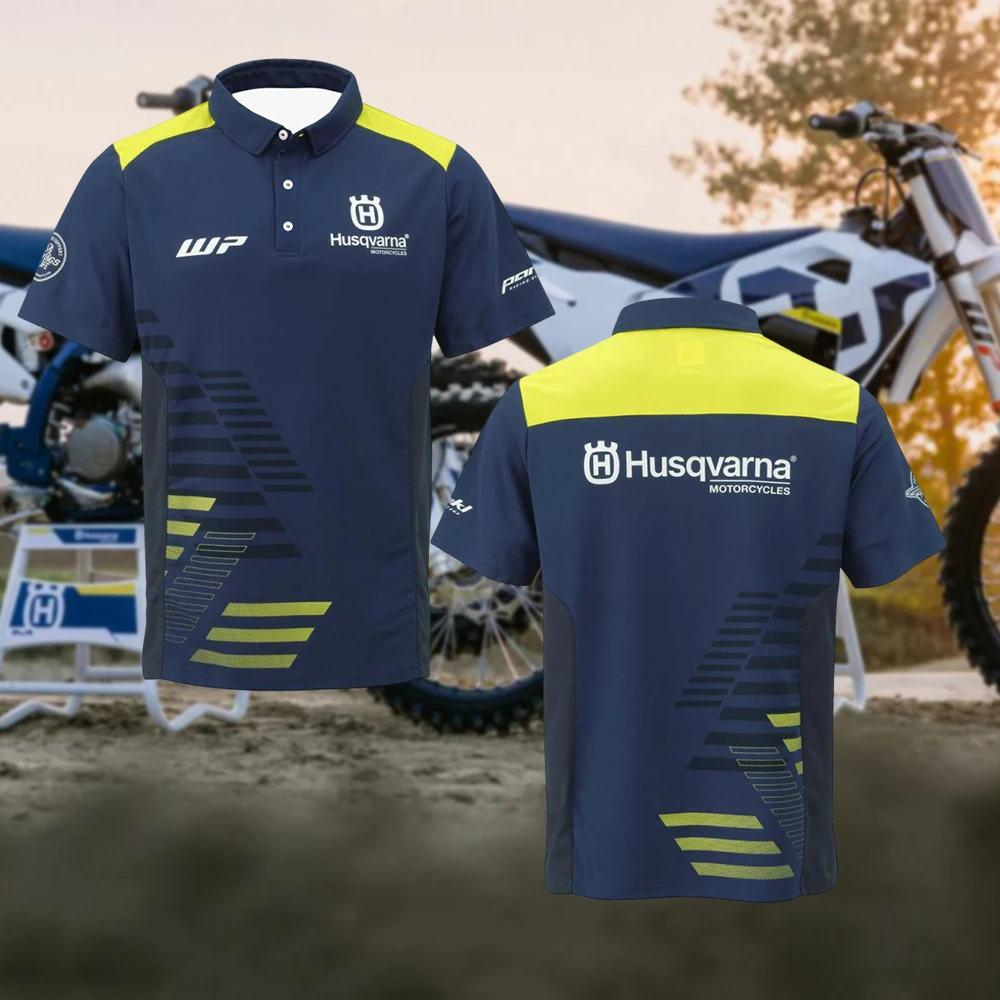 Husqvarna Off-Road Quick-Dry Polo Shirt, Lightweight and Breathable, Designed for Motorcycle Riders Seeking Adventure
Husqvarna Off-Road Quick-Dry Polo Shirt, Lightweight and Breathable, Designed for Motorcycle Riders Seeking Adventure