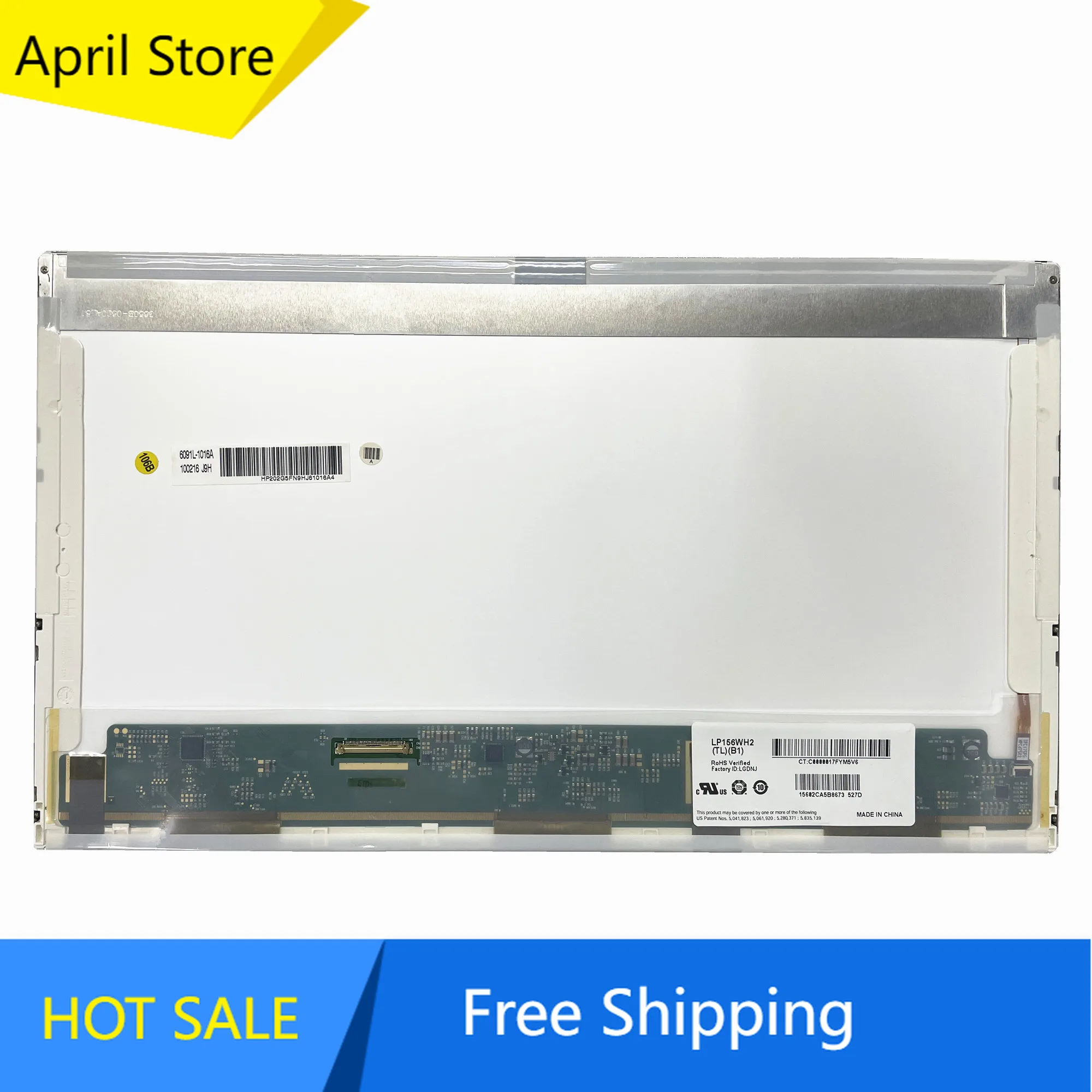 LP156WH2-TLB1 LP156WH2-TLA1 N156B6-L0A B156XW02 V.2 V.6 LP156WH4-TLN1 N156BGE-L21 LTN156AT05 Laptop LCD Screen 1366*768 40 Pins
LP156WH2-TLB1 LP156WH2-TLA1 N156B6-L0A B156XW02 V.2 V.6 LP156WH4-TLN1 N156BGE-L21 LTN156AT05 Laptop LCD Screen 1366*768 40 Pins