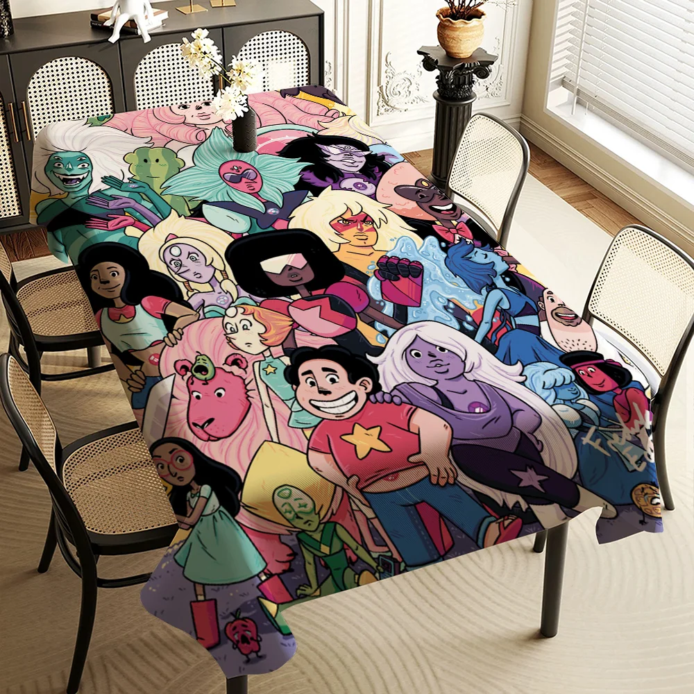 Cartoon S-Steven U-Universe Table Cloth Polyester Print Waterproof Oilproof Rectangular Party Table Cover Tablecloth Picnic Mat
Cartoon S-Steven U-Universe Table Cloth Polyester Print Waterproof Oilproof Rectangular Party Table Cover Tablecloth Picnic Mat