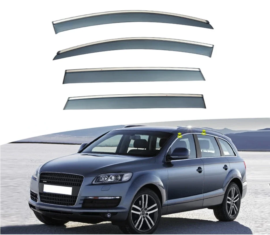 Для AUDI Q7 2006-2015 пластиковый внешний козырек вентиляционные шторы оконный солнцезащитный дефлектор от дождя
Для AUDI Q7 2006-2015 пластиковый внешний козырек вентиляционные шторы оконный солнцезащитный дефлектор от дождя