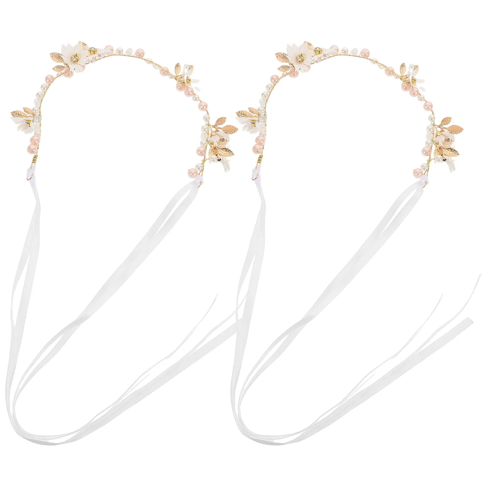 2Pcs Bridal Flower Headband Elegant Artificial Flower Wreath Hair Vine for Wedding Bridal Crown Maternity Photoshoot Boho Fairy
2Pcs Bridal Flower Headband Elegant Artificial Flower Wreath Hair Vine for Wedding Bridal Crown Maternity Photoshoot Boho Fairy