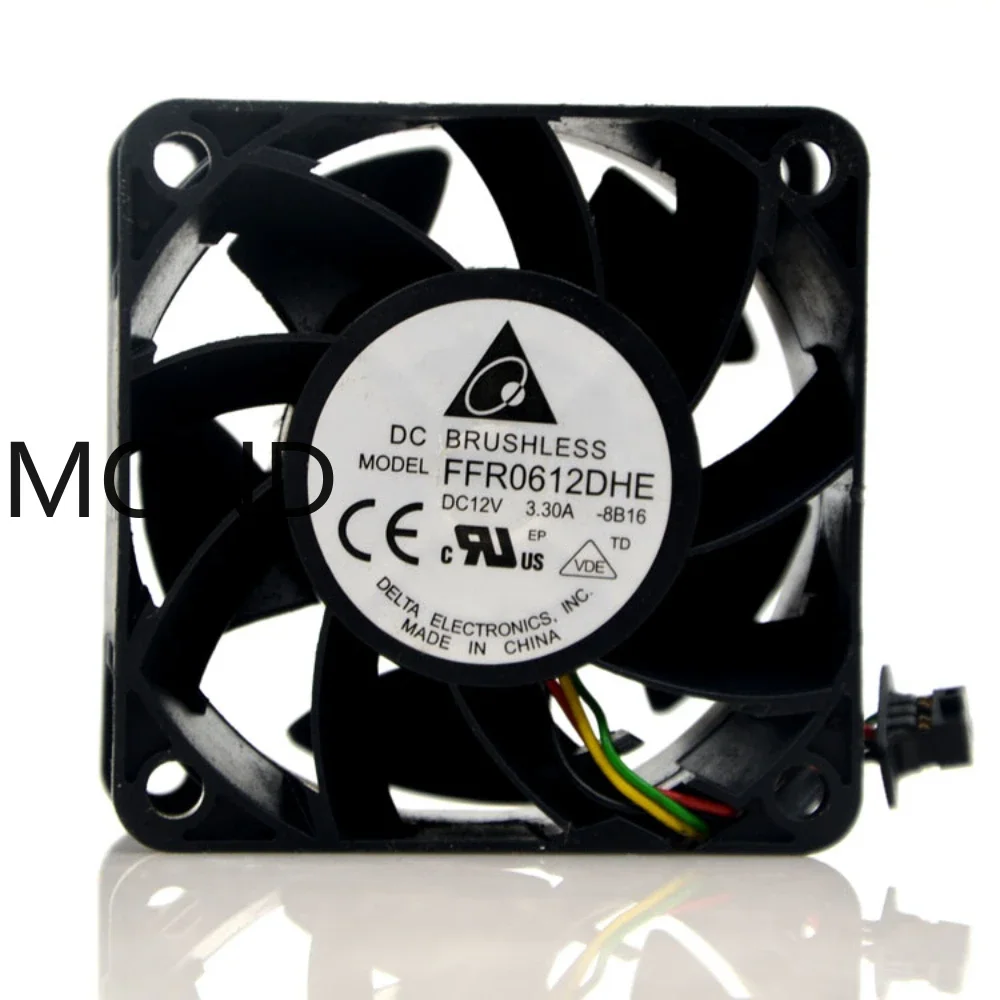 Delta FFR0612DHE 6038 DC 12V 3.3A 6CM High Air Violent Computer Server Blower Cooling Fan FFR0612DHE-8B16
Delta FFR0612DHE 6038 DC 12V 3.3A 6CM High Air Violent Computer Server Blower Cooling Fan FFR0612DHE-8B16