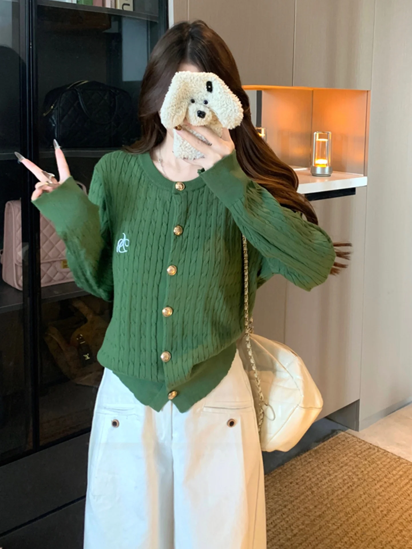 een Knitted Twist Open Cardigan Women's plus Size Soft Loose Fit Autumn Winter Outerwear Casual Sle Long Sve Sweater
een Knitted Twist Open Cardigan Women's plus Size Soft Loose Fit Autumn Winter Outerwear Casual Sle Long Sve Sweater