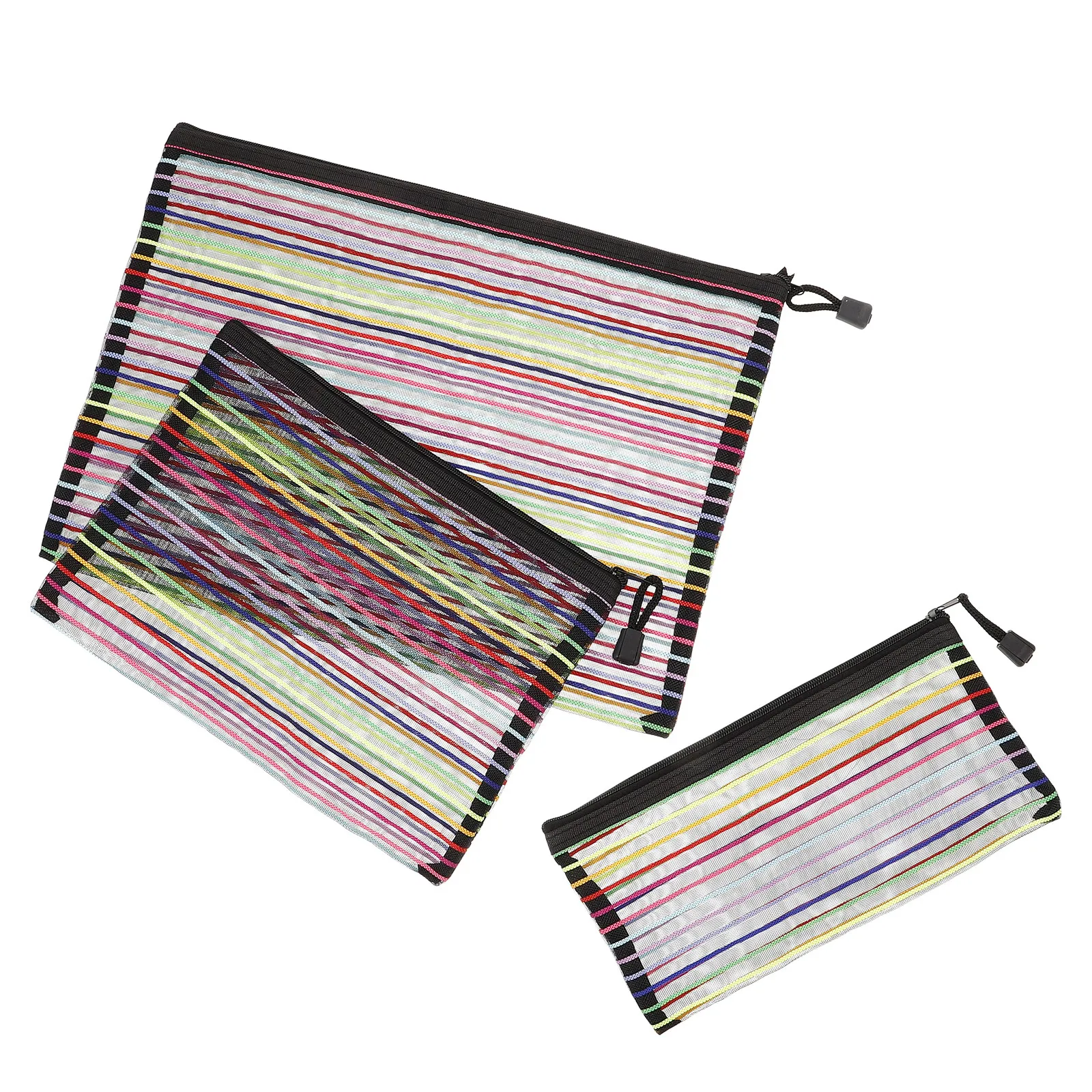 Портативные нейлоновые сетчатые сумки-органайзеры (3 шт.) форматов A4, A5, B6, водонепроницаемые, на молнии, для документов, мобильных телефонов, косметики
Портативные нейлоновые сетчатые сумки-органайзеры (3 шт.) форматов A4, A5, B6, водонепроницаемые, на молнии, для документов, мобильных телефонов, косметики