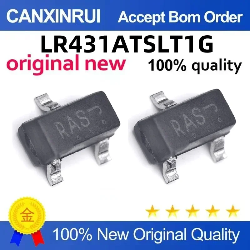 (5-100 pieces) New LR431ASTLT1G silk screen RAS package SOT-23 voltage reference regulator chip IC
(5-100 pieces) New LR431ASTLT1G silk screen RAS package SOT-23 voltage reference regulator chip IC