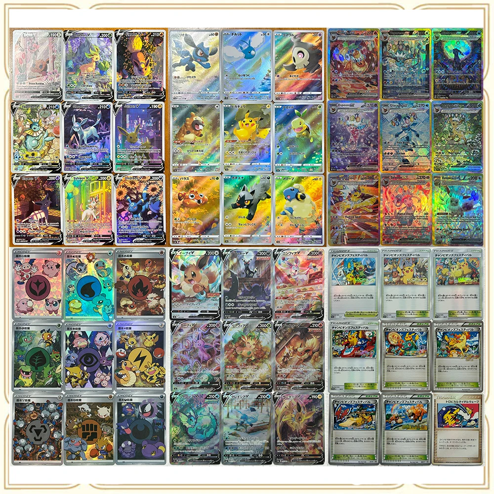 Anime Pokemon DIY ACG Victreebel Graveler Rapidash Slowpoke Pikachu Advanced Sparkling Collectible Card Christmas Birthday Gift
Anime Pokemon DIY ACG Victreebel Graveler Rapidash Slowpoke Pikachu Advanced Sparkling Collectible Card Christmas Birthday Gift