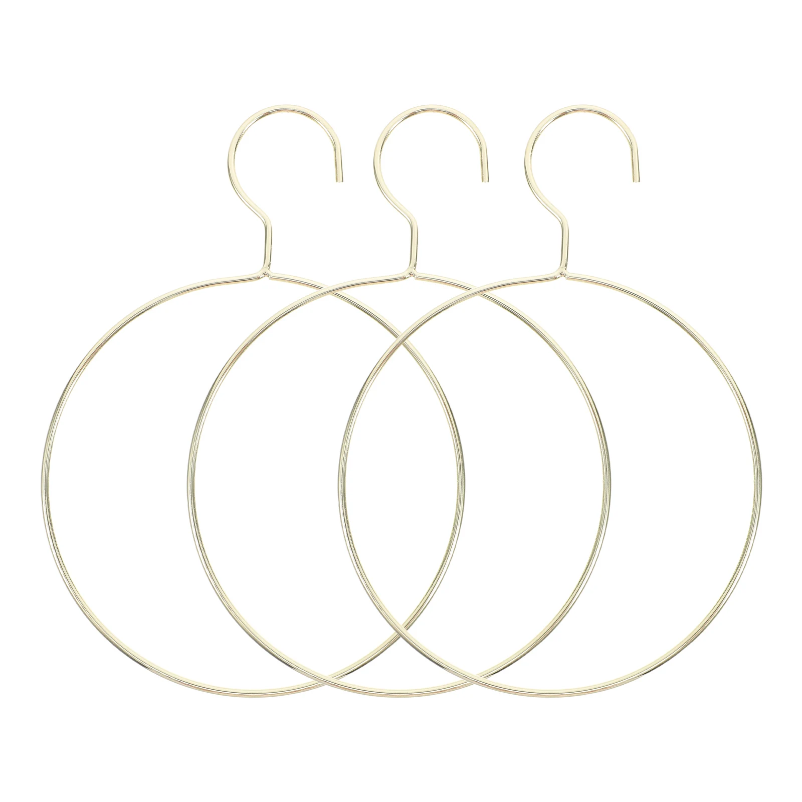 3pcs Iron Round Clothes Rack Sturdy Hanger Belt Holder Closet Heavy Duty Scarf Storage Rack Multipurpose Hooks
3pcs Iron Round Clothes Rack Sturdy Hanger Belt Holder Closet Heavy Duty Scarf Storage Rack Multipurpose Hooks