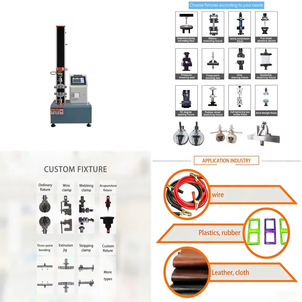 2026 Hot Item Hot Selling Electronic Tensile Testing Machine Rubber Space Computer 1-Year Equipment Compression Tensile Tests
2026 Hot Item Hot Selling Electronic Tensile Testing Machine Rubber Space Computer 1-Year Equipment Compression Tensile Tests