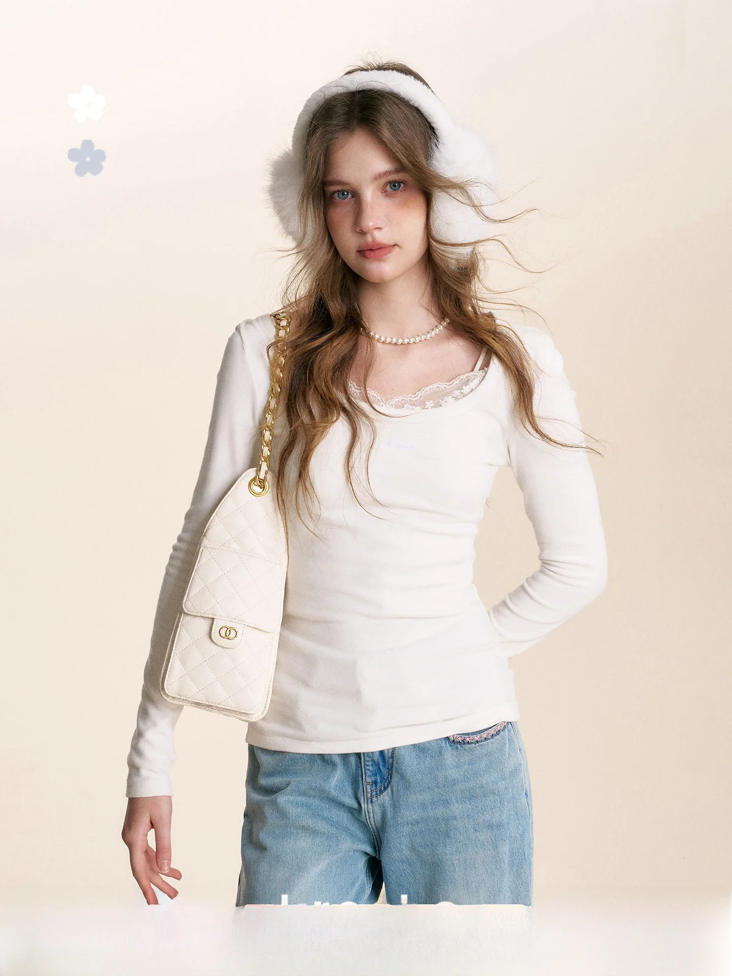 Kroche Cloud Soft Fce Ele Plaid German Velvet Slim Fit Long Sve T-irt Embroidered Logo Casual Sle Women's Top
Kroche Cloud Soft Fce Ele Plaid German Velvet Slim Fit Long Sve T-irt Embroidered Logo Casual Sle Women's Top