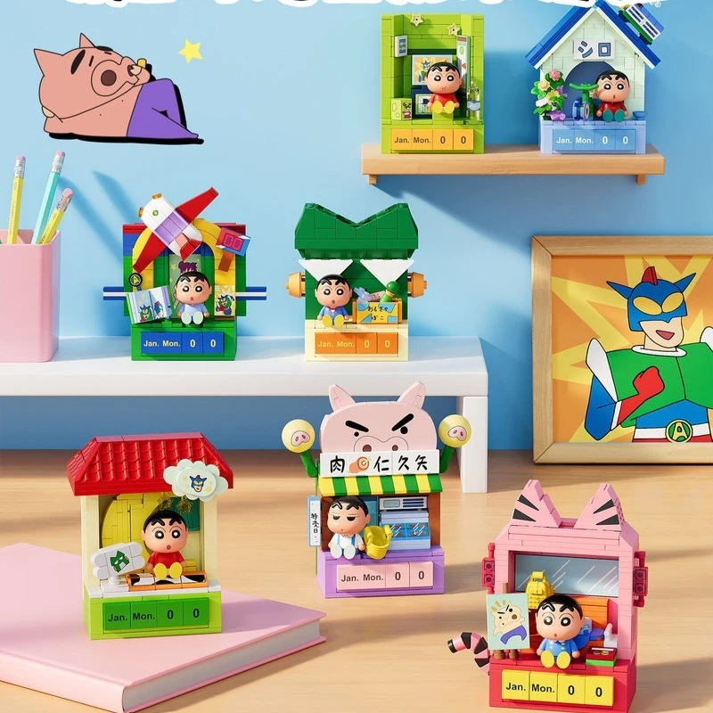 Crayon Shin-Chan Blind Box Diy Assembly Building Block Calendar Magnetic Fridge Magnet Cute Cartoon Figure Home Decor Toys Gifts
Crayon Shin-Chan Blind Box Diy Assembly Building Block Calendar Magnetic Fridge Magnet Cute Cartoon Figure Home Decor Toys Gifts