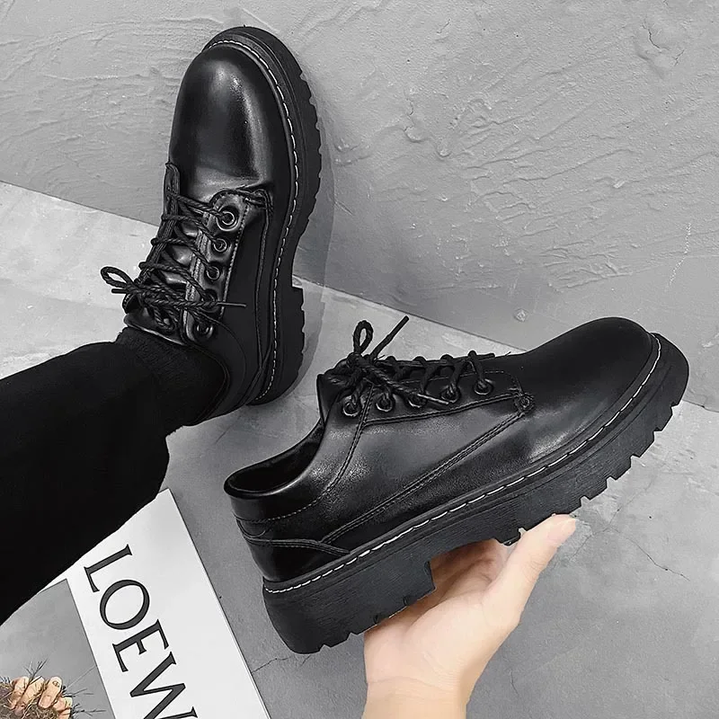 Premium Leather Shoes Spring New Business Low-top Small Leather Shoes Youth Casual Shoes
Premium Leather Shoes Spring New Business Low-top Small Leather Shoes Youth Casual Shoes