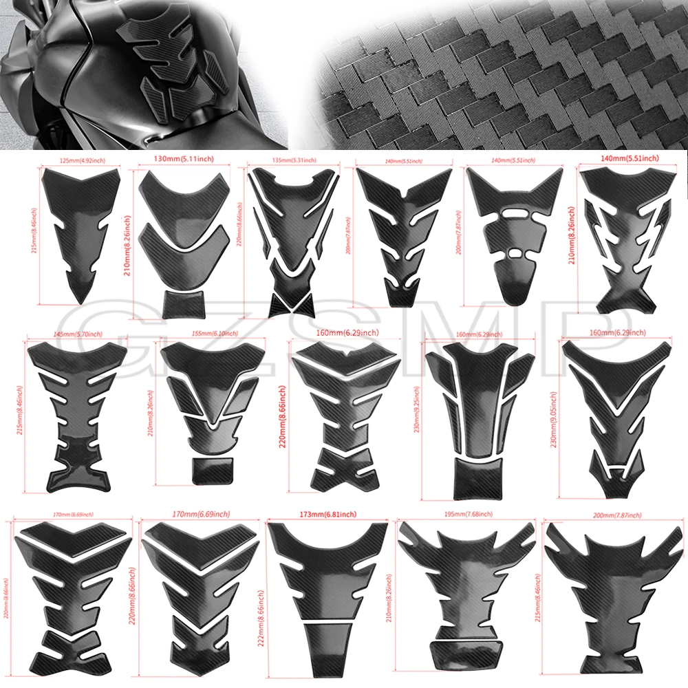 16 styles Universal Motorcycle 5D Tank Pad Protector Decals fit for Kawasaki Honda Yamaha Suzuki Fishbone Motorbike Sticker
16 styles Universal Motorcycle 5D Tank Pad Protector Decals fit for Kawasaki Honda Yamaha Suzuki Fishbone Motorbike Sticker
