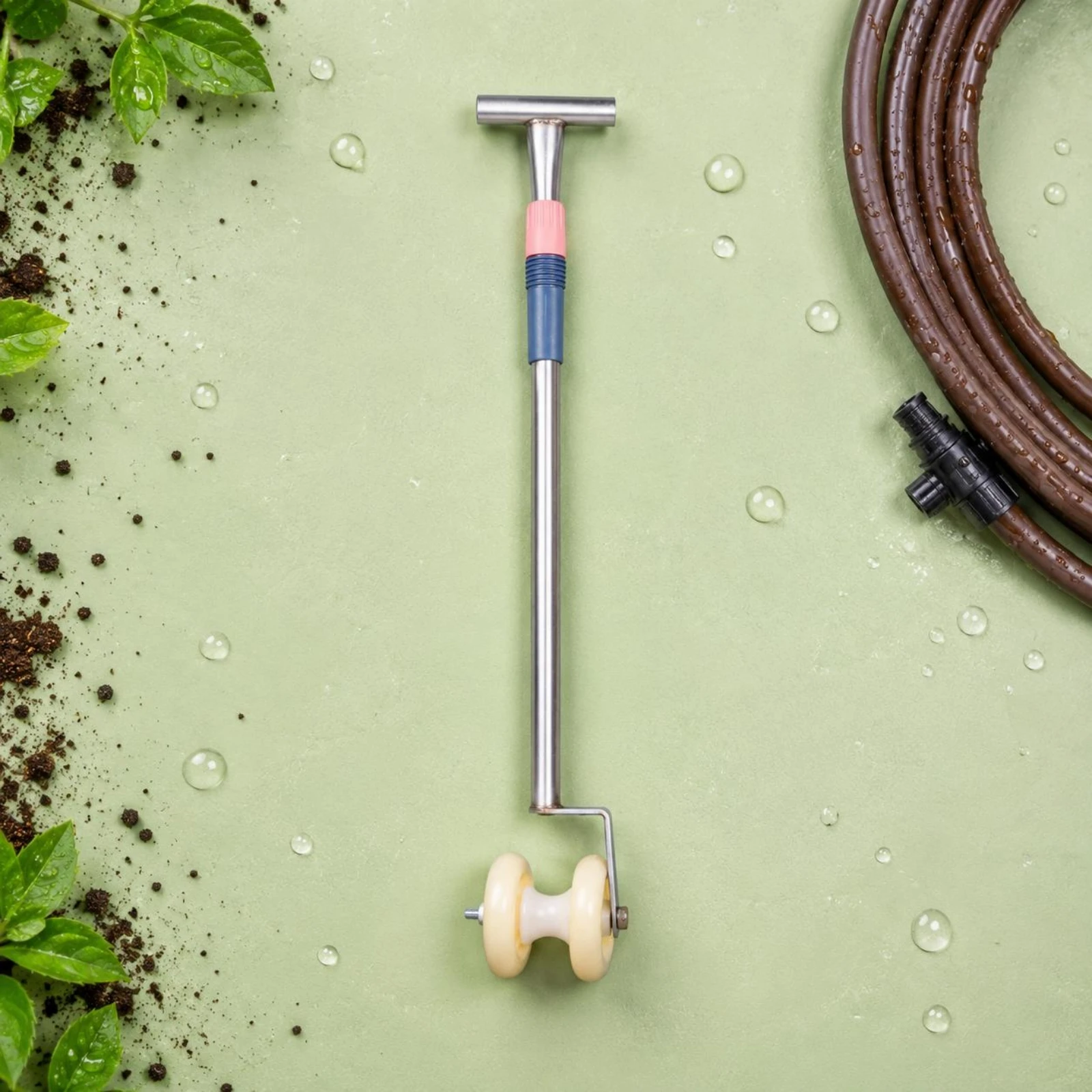 Drop Irrigation Pipe Puller Ribbed Grip Irrigation Tubing Puller Tubing Guide Tool Metal Angled Bracket for Farmers, Garden Soil
Drop Irrigation Pipe Puller Ribbed Grip Irrigation Tubing Puller Tubing Guide Tool Metal Angled Bracket for Farmers, Garden Soil