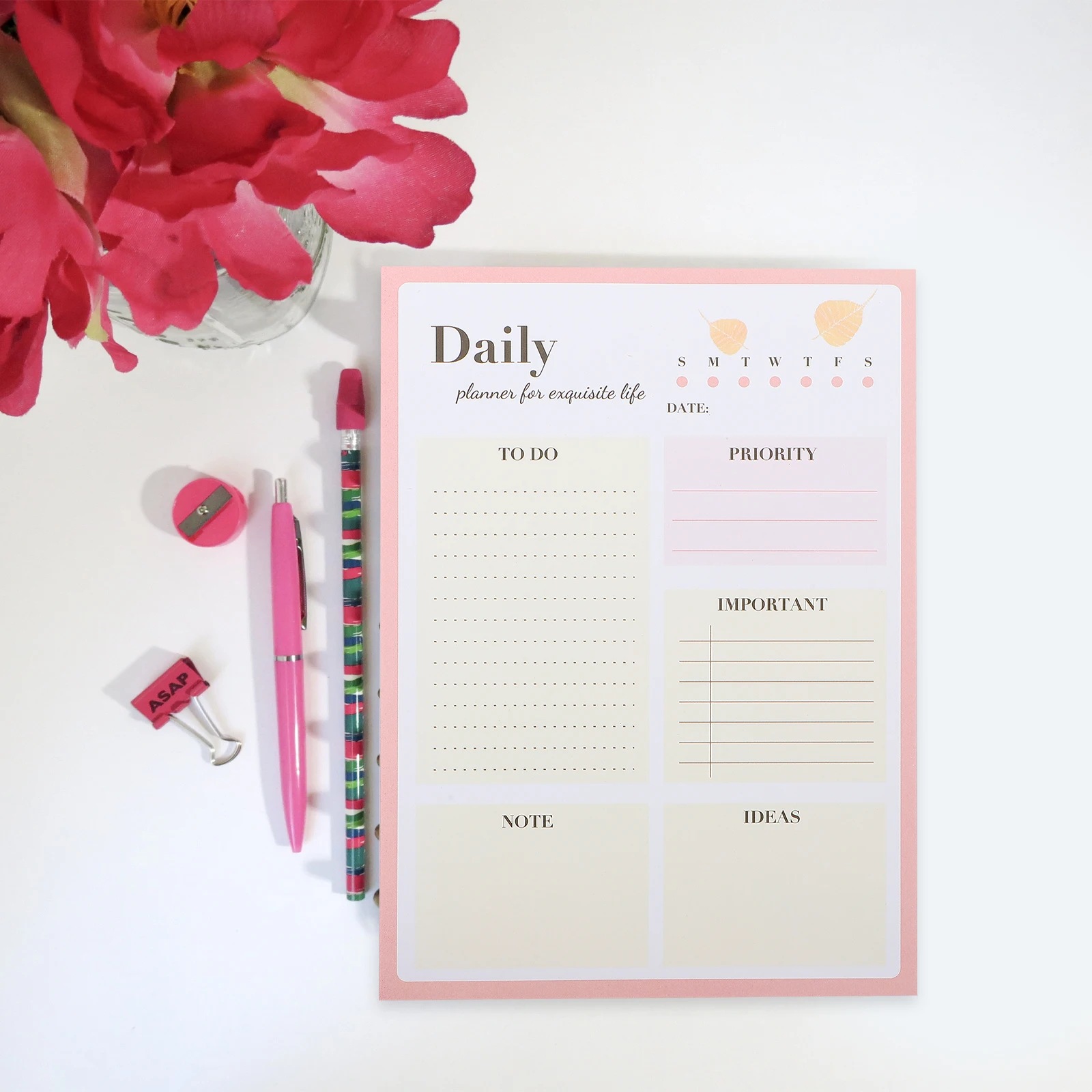 Pink Planner To Do List Pad Task Notebook Work Study Homeschool Agenda Schedule Calendar Management Notebooks Daily
Pink Planner To Do List Pad Task Notebook Work Study Homeschool Agenda Schedule Calendar Management Notebooks Daily