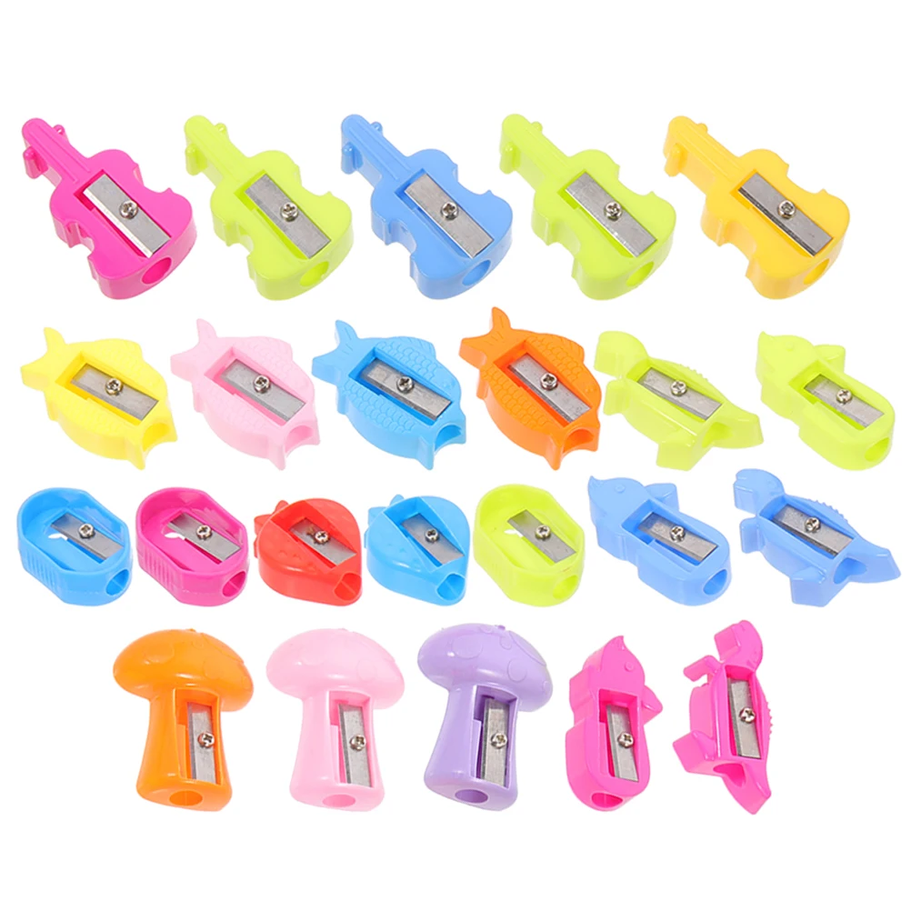 30pcs Cartoon Pencil Sharpener Kids School Supplies Metal Plastic Easy Use Bright Color Attract Attention
30pcs Cartoon Pencil Sharpener Kids School Supplies Metal Plastic Easy Use Bright Color Attract Attention