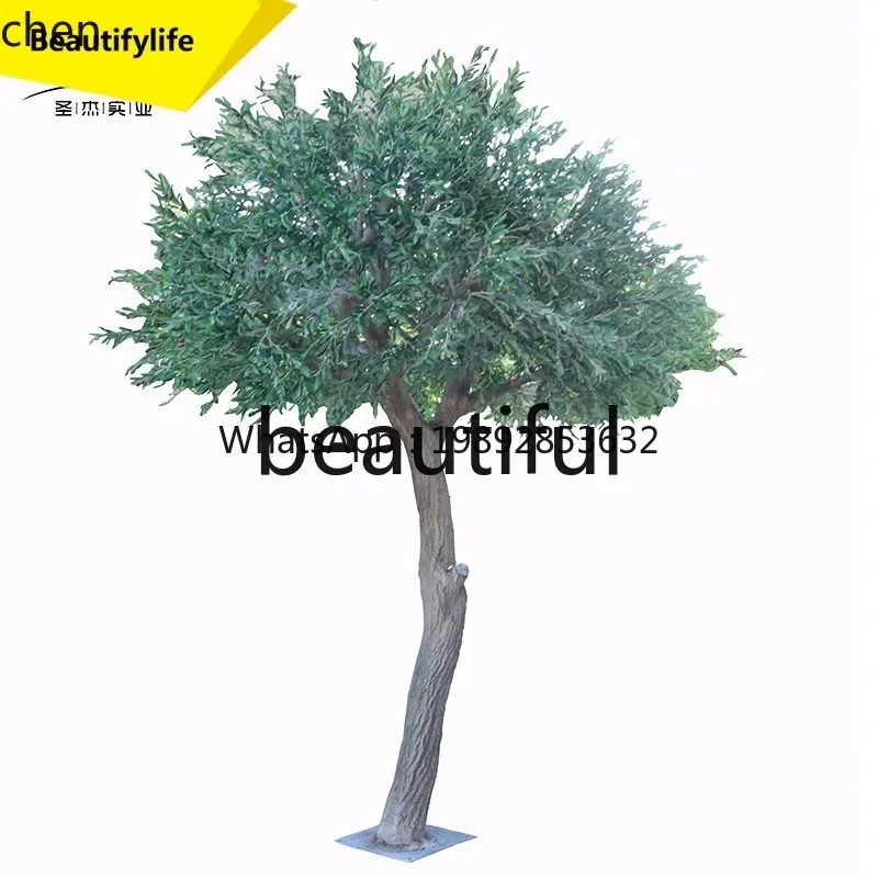 Artificial olive tree indoor greening sightseeing artificial olive tree shopping mall decoration artificial tree
Artificial olive tree indoor greening sightseeing artificial olive tree shopping mall decoration artificial tree