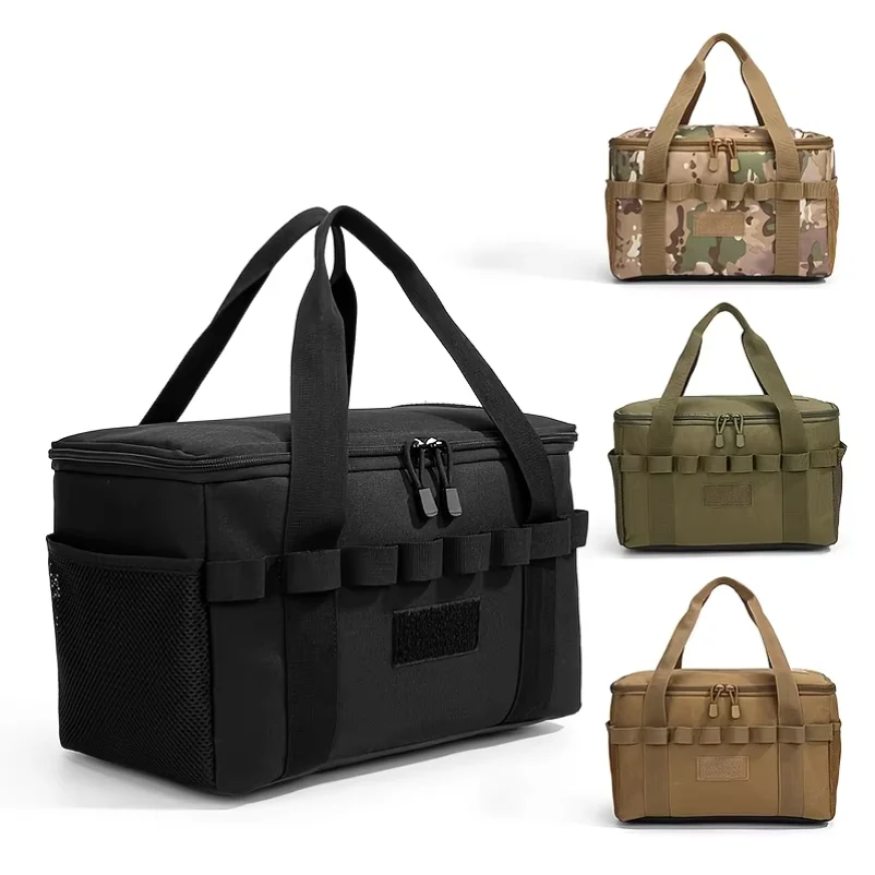 Outdoor Camping Tactical Bag - 14L Large Capacity Multi-Functional Tool & Picnic Gear Organizer with Multiple Compartments Black
Outdoor Camping Tactical Bag - 14L Large Capacity Multi-Functional Tool & Picnic Gear Organizer with Multiple Compartments Black