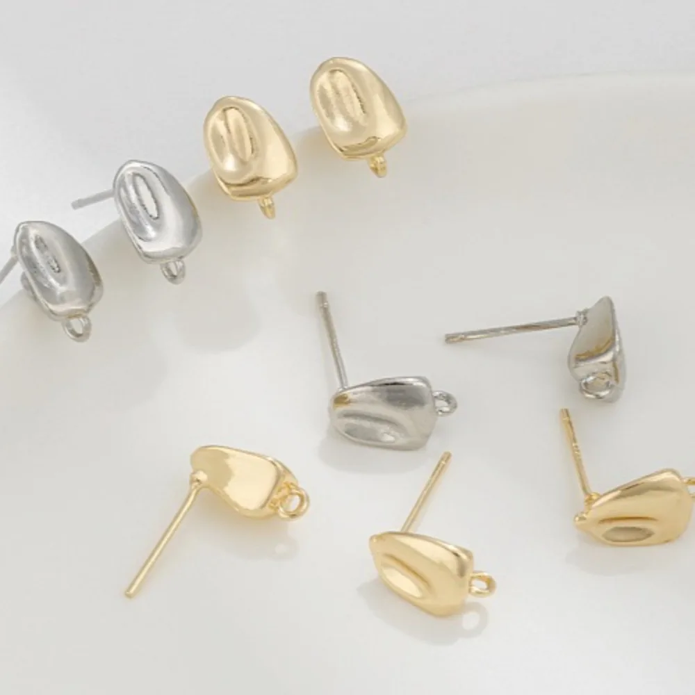 14-каратное золотого цвета, нерегулярные серьги-гвоздики в виде кофейных зерен с подвесными кольцами, ручная работа, сделай сам, висячие серьги с жемчугом, аксессуары Materia
14-каратное золотого цвета, нерегулярные серьги-гвоздики в виде кофейных зерен с подвесными кольцами, ручная работа, сделай сам, висячие серьги с жемчугом, аксессуары Materia