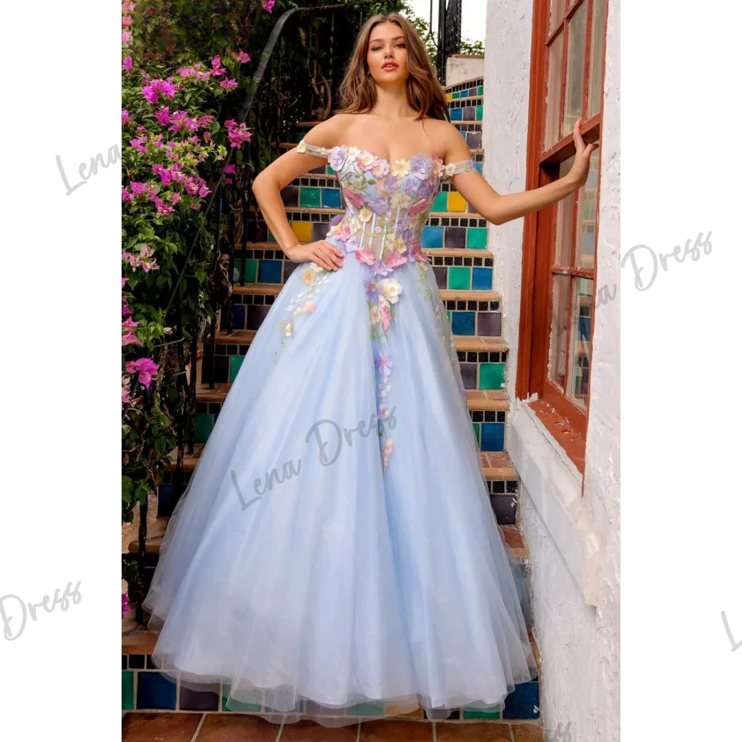 Lena-Sweetheart Embroidered Flower Tulle Evening Dress Blue Ball Dress Formal Wedding Occasion Dress Tank Top De Noche2024
Lena-Sweetheart Embroidered Flower Tulle Evening Dress Blue Ball Dress Formal Wedding Occasion Dress Tank Top De Noche2024
