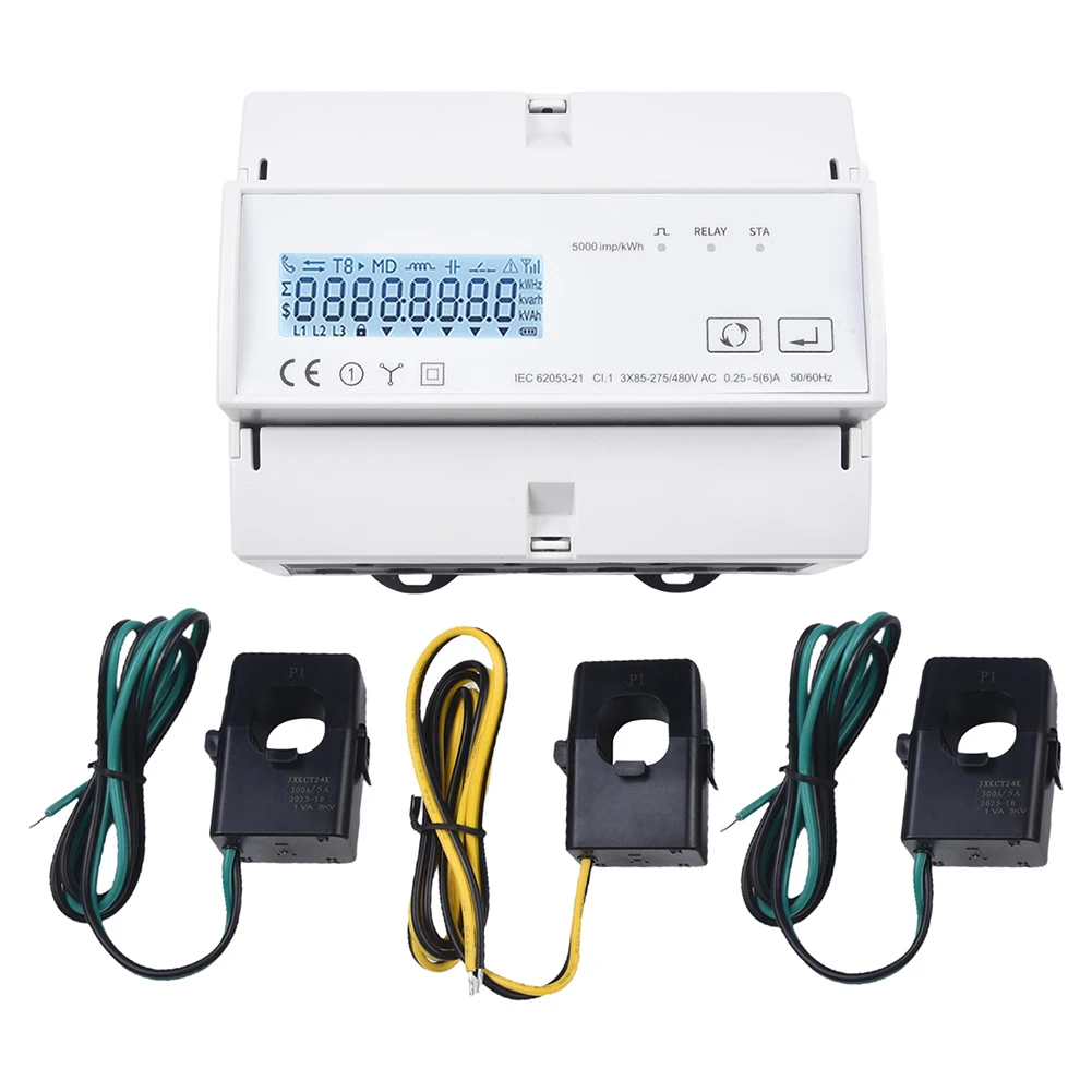 Energy Monitoring Solution 126 X 98 X 80 Mm Bidirectional KWh Monitor Three Phase Energy Monitor Power Statistics
Energy Monitoring Solution 126 X 98 X 80 Mm Bidirectional KWh Monitor Three Phase Energy Monitor Power Statistics
