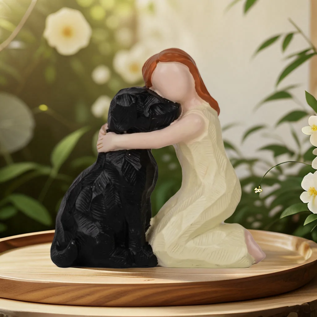 Cartoon Creativity Cute Angel and Dog Statue Home Office Decoration for Dog Enthusiasts Commemorative Gift
Cartoon Creativity Cute Angel and Dog Statue Home Office Decoration for Dog Enthusiasts Commemorative Gift 
