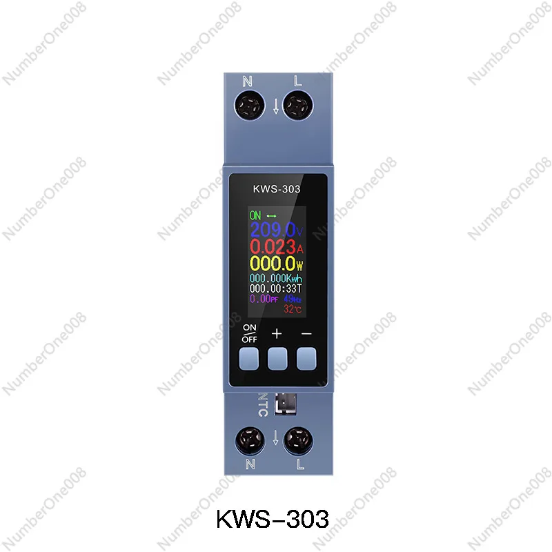 Цифровой вольтметр-амперметр для DIN-рейки, 100-290В/40А, автоматическое отключение при перегреве и перегрузке по току
Цифровой вольтметр-амперметр для DIN-рейки, 100-290В/40А, автоматическое отключение при перегреве и перегрузке по току