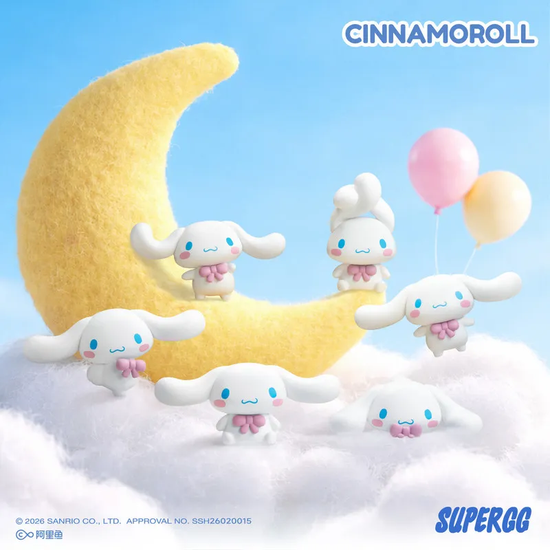 Supergg Sanrio Cinnamoroll Lazy Series Blind Box Figure Trendy Play Ornament Home Decor Collectible Toy Birthday Gift For Girls
Supergg Sanrio Cinnamoroll Lazy Series Blind Box Figure Trendy Play Ornament Home Decor Collectible Toy Birthday Gift For Girls