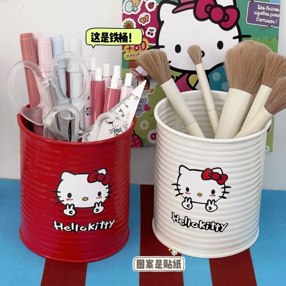 Vintage Hello Kitty Iron Bucket Pen Stand, 2-in-1 Desk Organizer for Pens & Makeup Brushes, Cute High Value Gift for Girls
Vintage Hello Kitty Iron Bucket Pen Stand, 2-in-1 Desk Organizer for Pens & Makeup Brushes, Cute High Value Gift for Girls