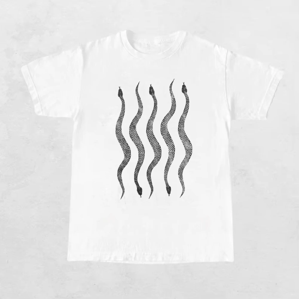 Футболка со змеиным принтом и рисунком питона, футболка с короткими рукавами, унисекс, ретро, уличная, Y2K, повседневная мода, топы высокого качества, одежда
Футболка со змеиным принтом и рисунком питона, футболка с короткими рукавами, унисекс, ретро, уличная, Y2K, повседневная мода, топы высокого качества, одежда