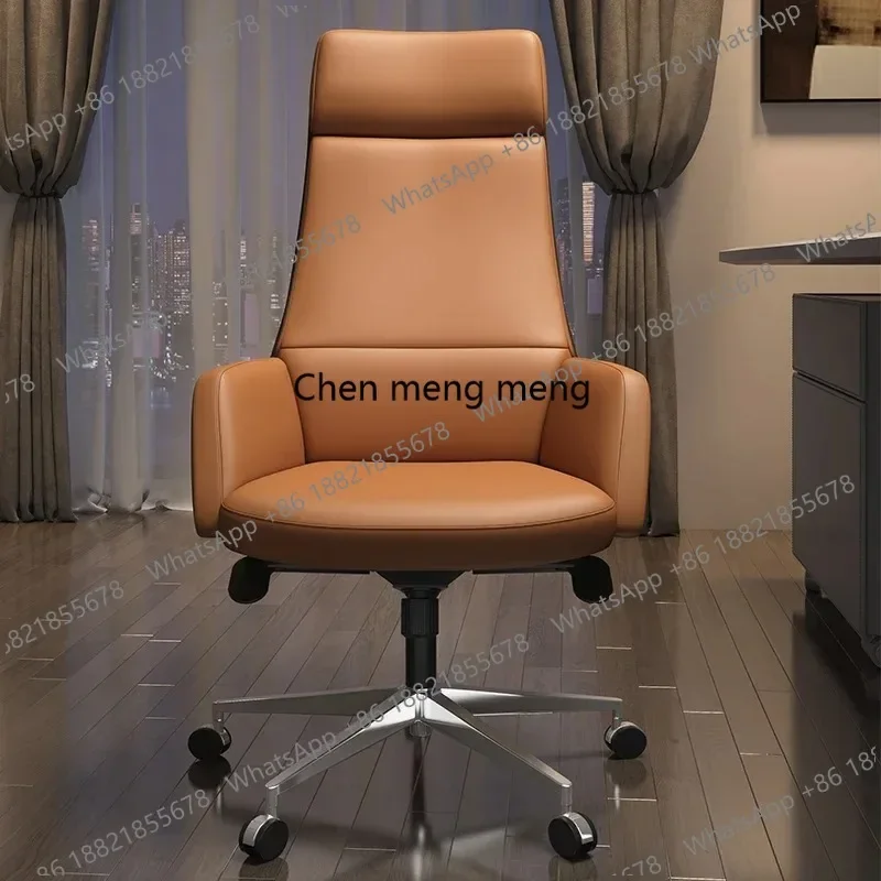 E182 Luxury Genuine Leather Executive Office Chair High Back Managerial Swivel Boss Chair Home Study Room and Business Conferen
E182 Luxury Genuine Leather Executive Office Chair High Back Managerial Swivel Boss Chair Home Study Room and Business Conferen