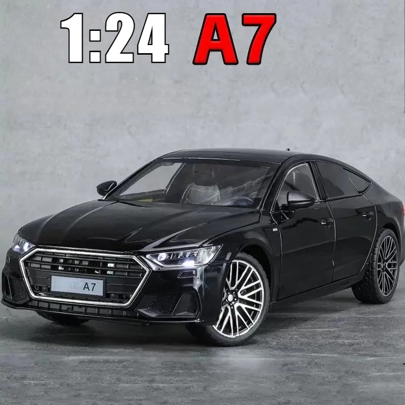 1:24 A7 Sports Car Model Alloy Diecasts Toy Metal Model Sound Light Car Toys Collectibles For Childrens Gifts
1:24 A7 Sports Car Model Alloy Diecasts Toy Metal Model Sound Light Car Toys Collectibles For Childrens Gifts