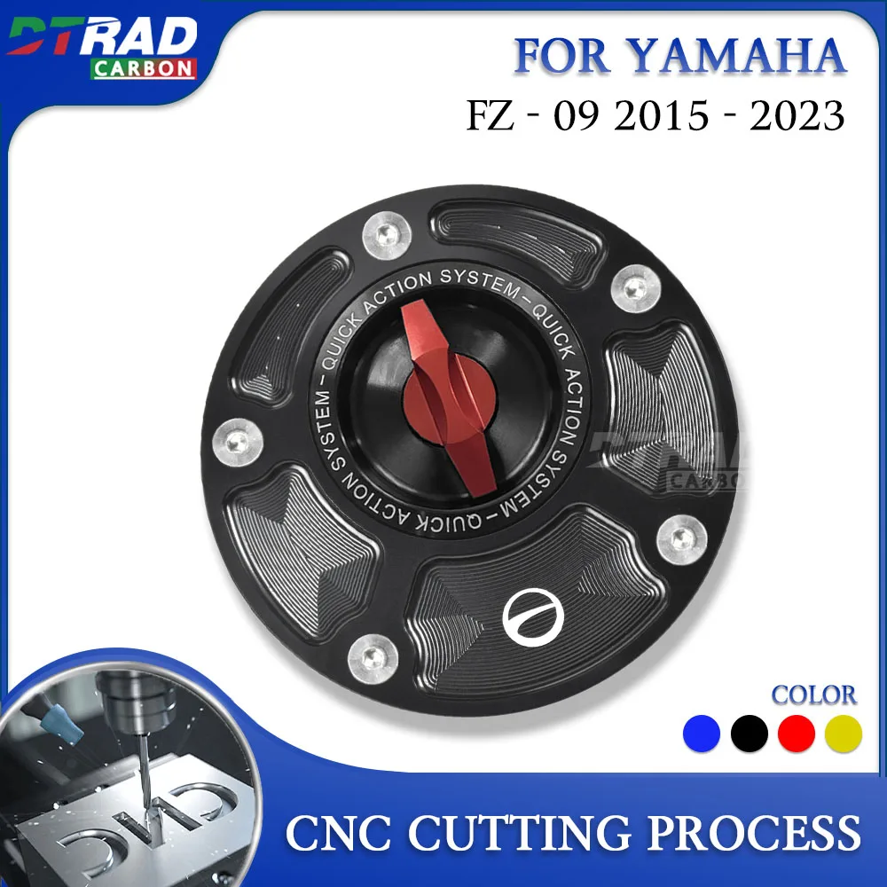 For YAMAHA FZ-09 FZ 09 2015 - 2023 FZ09 Accessories Fuel Tank Cap CNC Aluminum Alloy Open Without Key Gas Tank Cap Conversion
For YAMAHA FZ-09 FZ 09 2015 - 2023 FZ09 Accessories Fuel Tank Cap CNC Aluminum Alloy Open Without Key Gas Tank Cap Conversion
