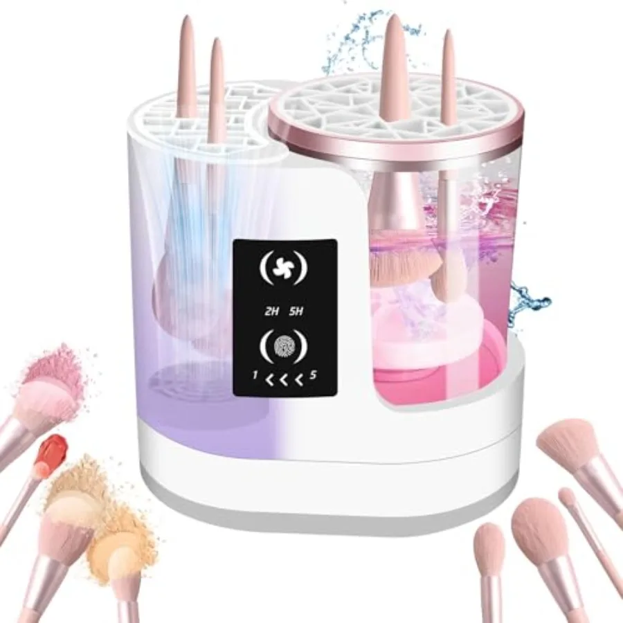 3in1 Electric Makeup Brush Cleaner Machine Automatic Wash Dry Storage Portable Cosmetic Brushes Cleaning Tool with Dual Chamber
3in1 Electric Makeup Brush Cleaner Machine Automatic Wash Dry Storage Portable Cosmetic Brushes Cleaning Tool with Dual Chamber