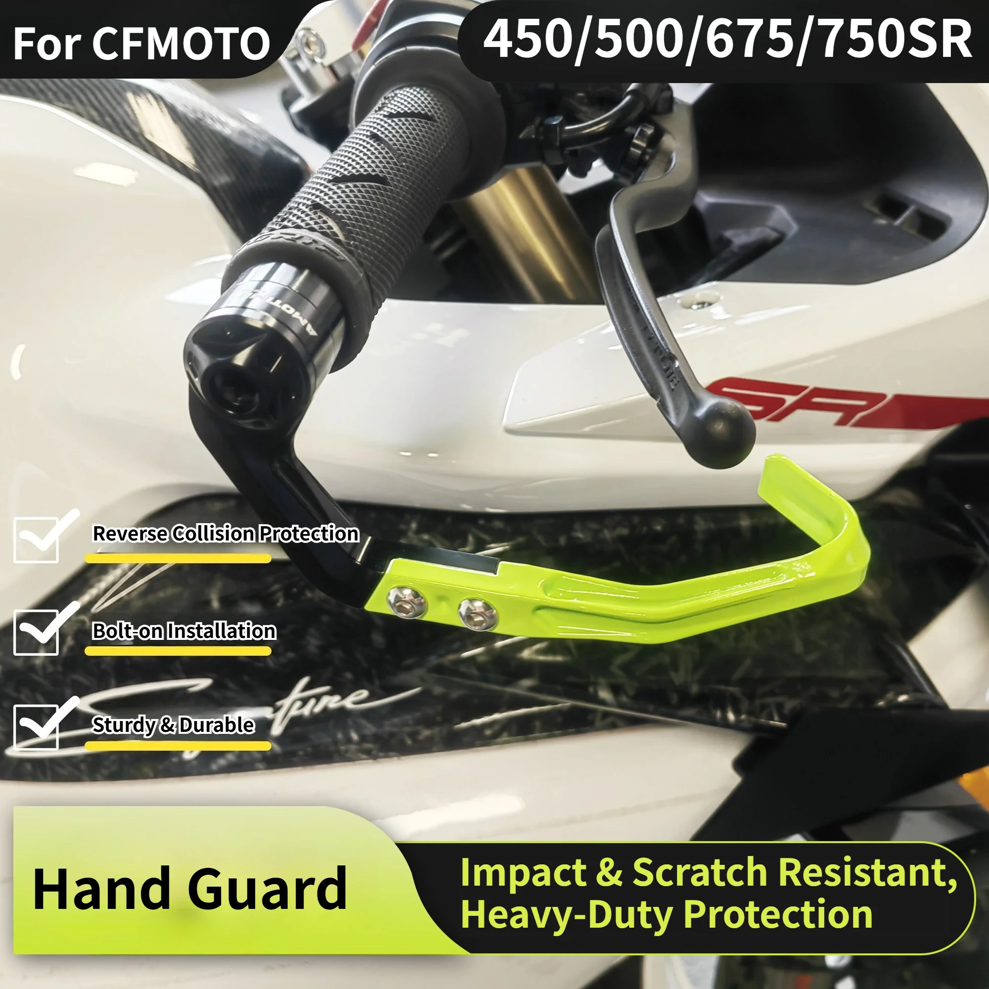 For CFMOTO 750SR 675SR 500SR 450SR 250SR 250 450 675NK Motorcycle Brake Lever Guard Protection Brake lever guard accessories
For CFMOTO 750SR 675SR 500SR 450SR 250SR 250 450 675NK Motorcycle Brake Lever Guard Protection Brake lever guard accessories