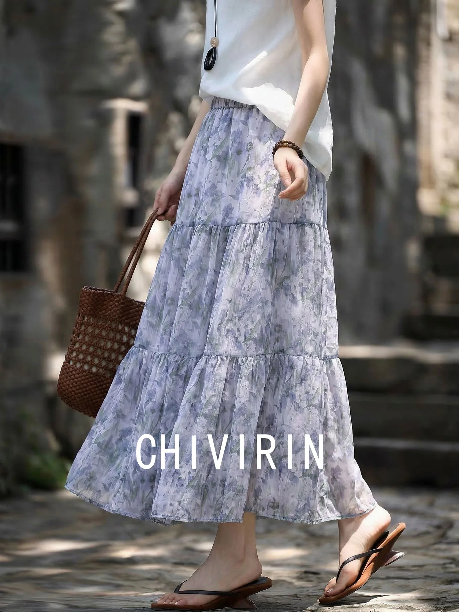 Женская летняя юбка с высокой талией и цветочным принтом, 2026, в стиле кантри, длинная, А-силуэт, повседневная, прямого кроя, из полиэстера
Женская летняя юбка с высокой талией и цветочным принтом, 2026, в стиле кантри, длинная, А-силуэт, повседневная, прямого кроя, из полиэстера