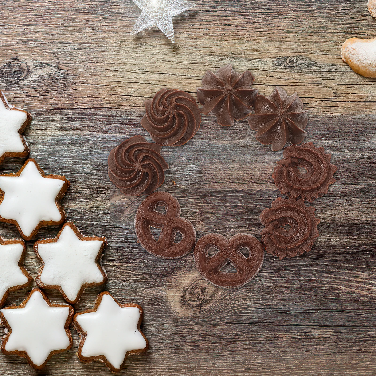8 Pcs Simulation Biscuits Decoration Simulated Cookie Decorate Artificial Cookies Child
8 Pcs Simulation Biscuits Decoration Simulated Cookie Decorate Artificial Cookies Child