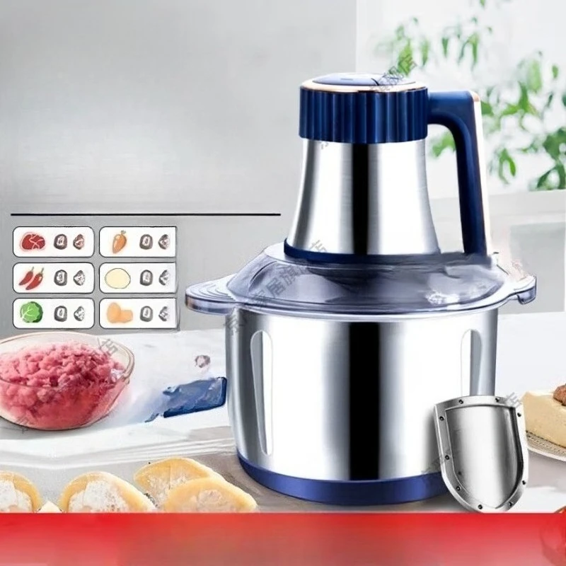 Электрическая мясорубка, многофункциональный измельчитель для детского питания, чеснока, овощей, 5 скоростей, регулируемая, большая, из нержавеющей стали
Электрическая мясорубка, многофункциональный измельчитель для детского питания, чеснока, овощей, 5 скоростей, регулируемая, большая, из нержавеющей стали