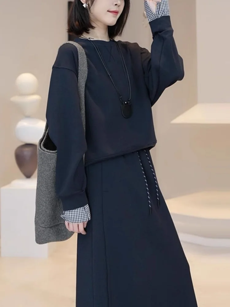 Fashionable Casual Long Dress Sweater Set Women's Spring Autumn New Style Two Piece Set Comfortable Breathable round Neck Lon...
Fashionable Casual Long Dress Sweater Set Women's Spring Autumn New Style Two Piece Set Comfortable Breathable round Neck Lon...