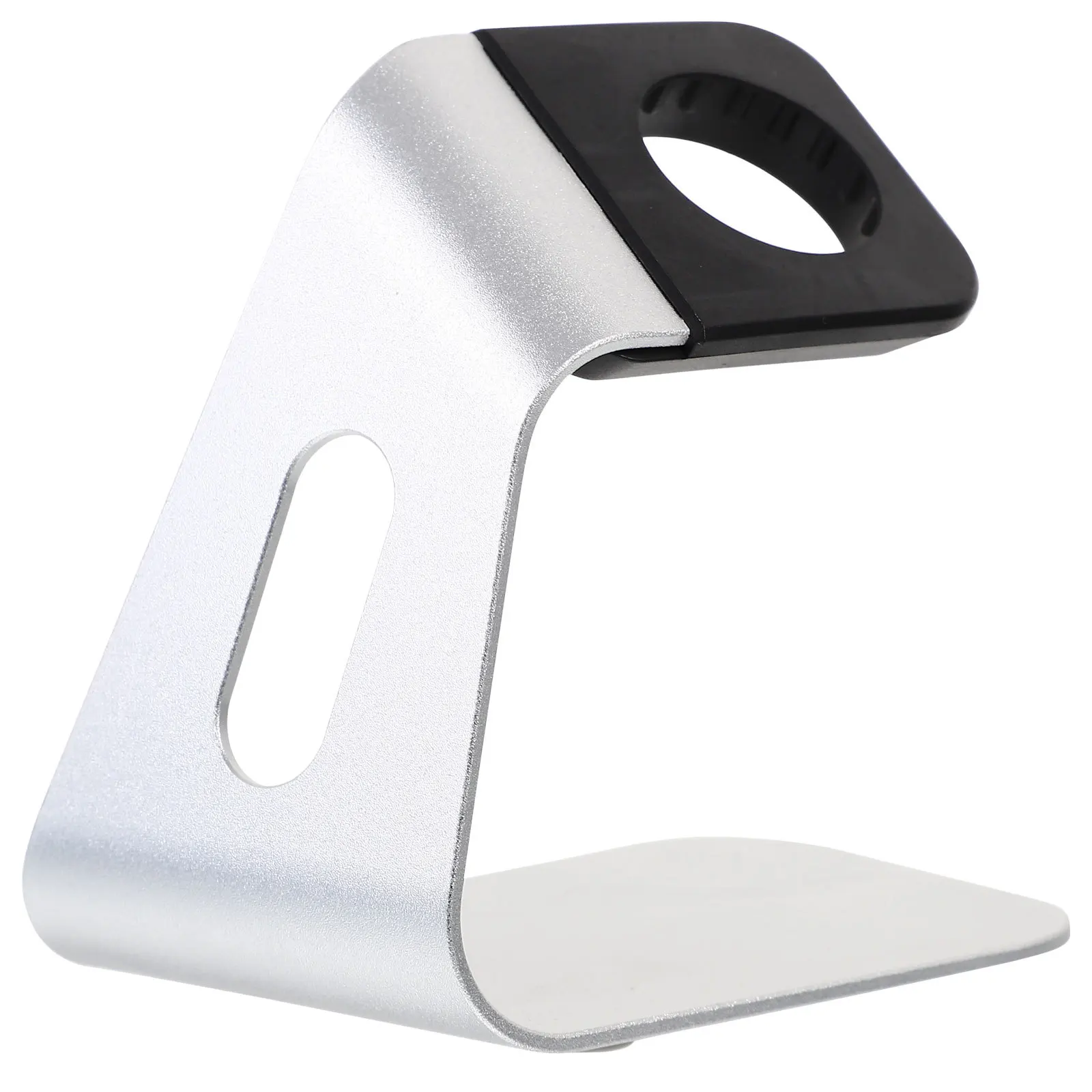 Aluminum Alloy Support Stand Holder for Watch Silver Charging Dock Anti-Slip Rubber Corner Stable Cable Management Accessories
Aluminum Alloy Support Stand Holder for Watch Silver Charging Dock Anti-Slip Rubber Corner Stable Cable Management Accessories
