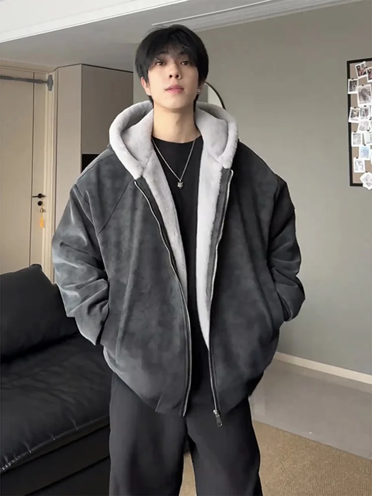 Trendy Youth Cotton Jaet Litchi Skin Mountain Eagle Thiened Fce Warmth Men's Winter Coat Casual Loose Fit Hooded
Trendy Youth Cotton Jaet Litchi Skin Mountain Eagle Thiened Fce Warmth Men's Winter Coat Casual Loose Fit Hooded