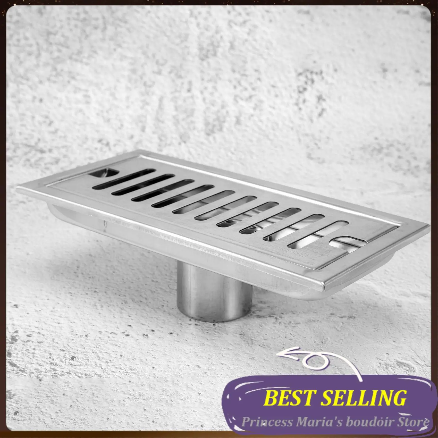 AB30-Rectangular Linear Shower Floor Drain Long Linear Drainage Channel Drain For Hotel Bathroom Kitchen Floor 20Cm
AB30-Rectangular Linear Shower Floor Drain Long Linear Drainage Channel Drain For Hotel Bathroom Kitchen Floor 20Cm