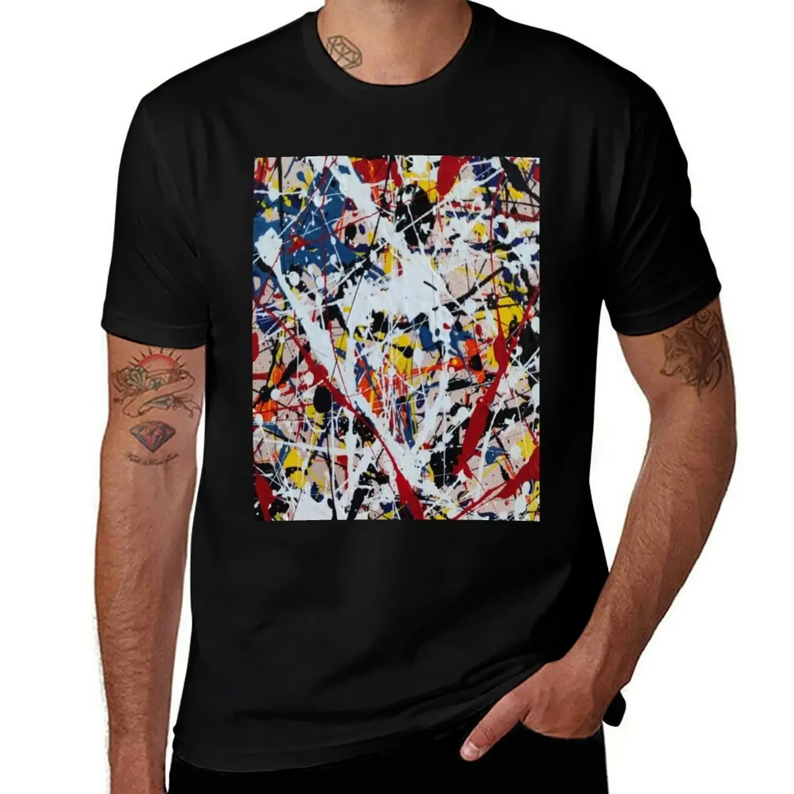 Abstract art T-Shirt cotton man t-shirts cheap stuff Clothing plain t shirts men
Abstract art T-Shirt cotton man t-shirts cheap stuff Clothing plain t shirts men