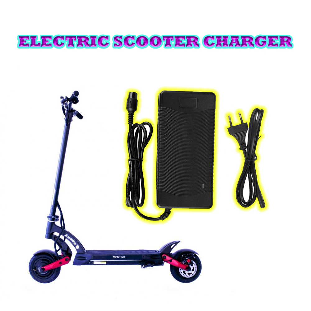54.6V2A Lithium Battery Pack Charger Ebike Electric Scooter Li-ion Battery Charger With 3-Pin XLR Socket Connector For Zero 8/9
54.6V2A Lithium Battery Pack Charger Ebike Electric Scooter Li-ion Battery Charger With 3-Pin XLR Socket Connector For Zero 8/9