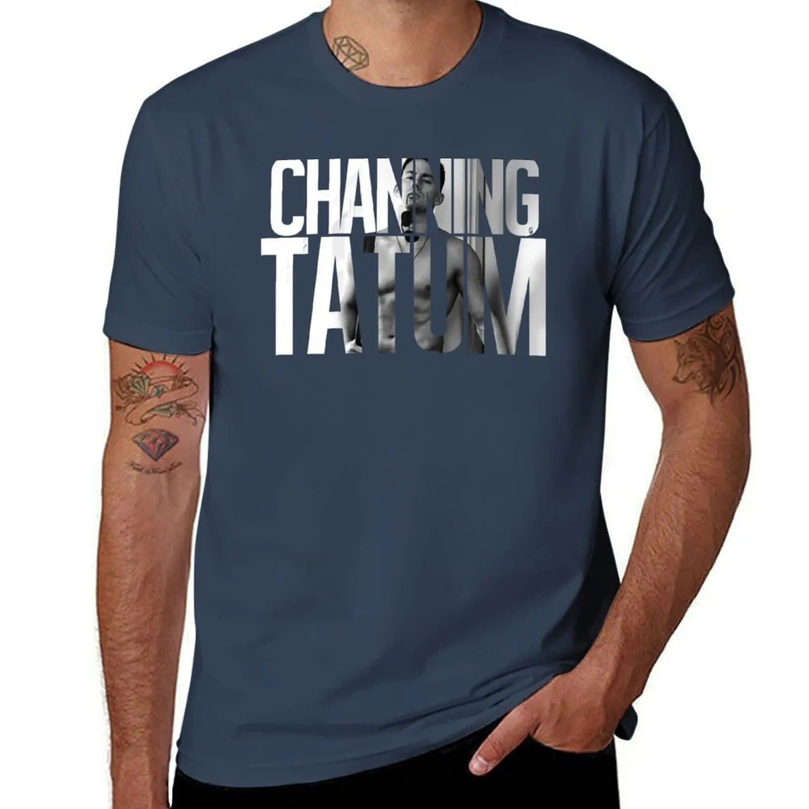 Channing Tatum T-Shirt Basic Simple Design Short Sleeve Shirt
Channing Tatum T-Shirt Basic Simple Design Short Sleeve Shirt