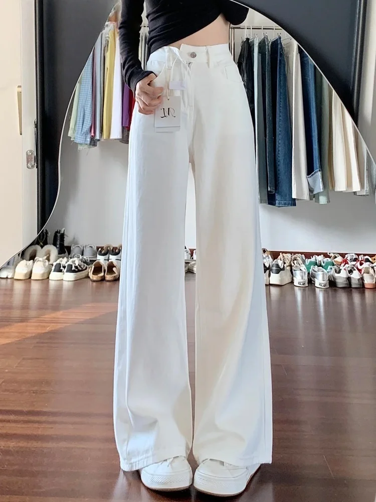 plus Size High Waist Flared Jeans Women's Autumn Winter Fleece Lined Loose Straight Leg Casual Floor Length Trousers
plus Size High Waist Flared Jeans Women's Autumn Winter Fleece Lined Loose Straight Leg Casual Floor Length Trousers