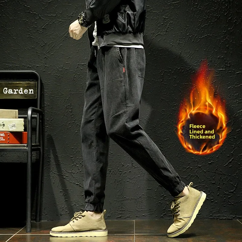 Men's Loose Fit Corduroy Casual Pants Fce Lined Thiened Winter Trousers Youth Active Sle Busin Casual Long Pants
Men's Loose Fit Corduroy Casual Pants Fce Lined Thiened Winter Trousers Youth Active Sle Busin Casual Long Pants
