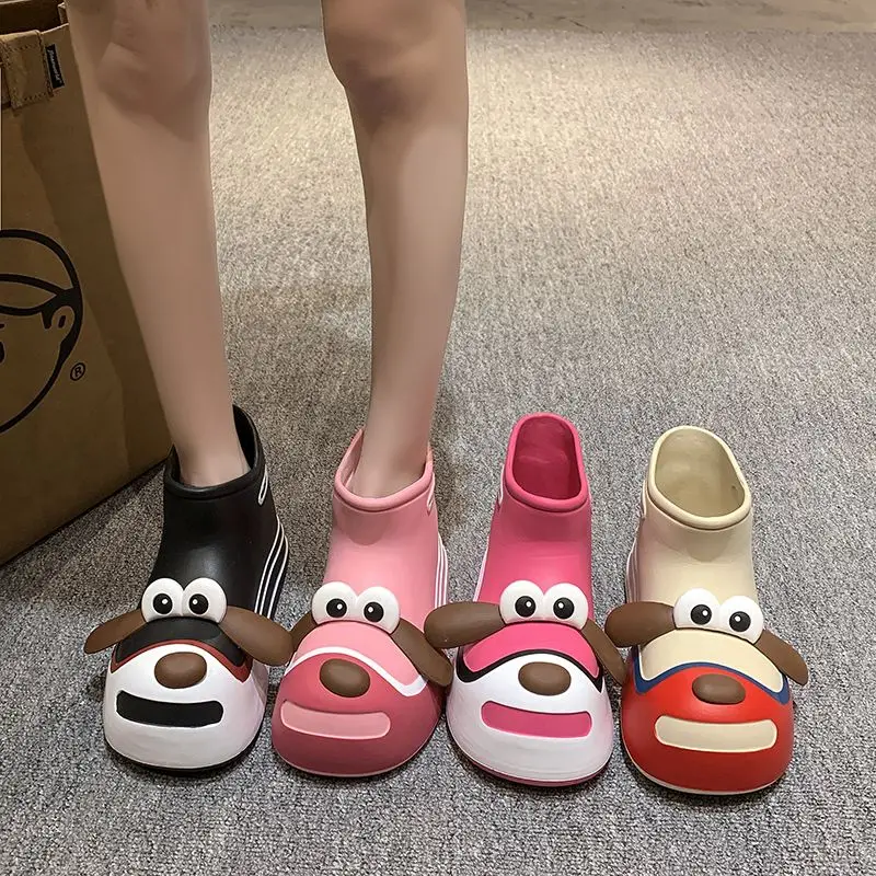 Cute Cartoon Rain Boots for Girls 2025 Platform Non-slip Waterproof Short Boots Lightweight Women Water Boots botas de lluvia
Cute Cartoon Rain Boots for Girls 2025 Platform Non-slip Waterproof Short Boots Lightweight Women Water Boots botas de lluvia