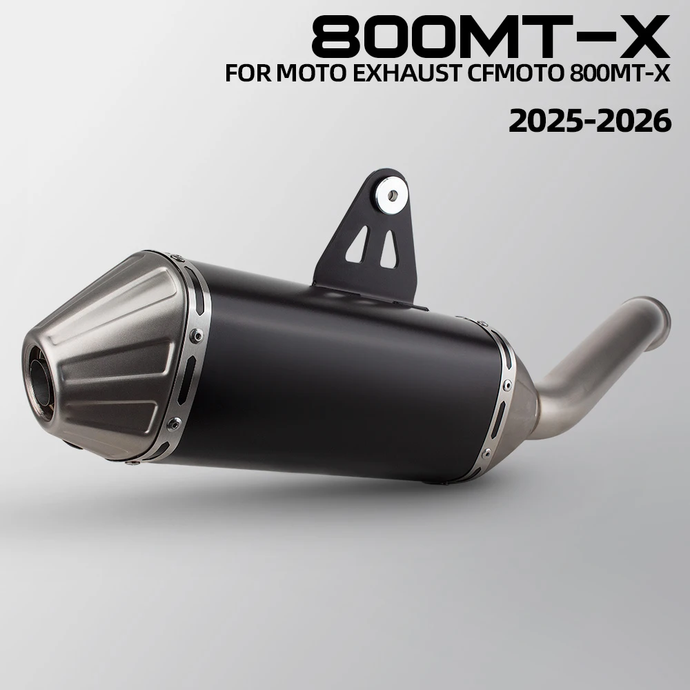 800MTX Exhaust Muffler For CFMOTO 800MT 800MT-X Ibex 800 Touring/E Motorcycle Exhausts Slip on Line Tail Tube with DB Killer
800MTX Exhaust Muffler For CFMOTO 800MT 800MT-X Ibex 800 Touring/E Motorcycle Exhausts Slip on Line Tail Tube with DB Killer